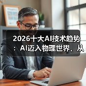 2026十大AI技术趋势 ：AI迈入物理世界，从预测词汇走向预测世界状态（图2）