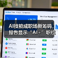 AI技能成职场新筹码，报告显示“AI+”职位比普通职位一年多赚7.8万（图3）