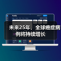 未来25年，全球癌症病例将持续增长（图1）