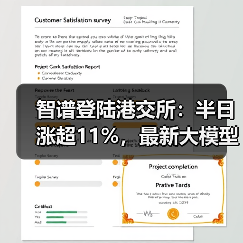 智谱登陆港交所：半日涨超11%，最新大模型GLM-5即将推出（图1）