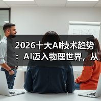 2026十大AI技术趋势 :AI迈入物理世界,从预测词汇走向预测世界状态(图2) 2026十大AI技术趋势 :AI迈入物理世界,从预测词汇走向预测世界状态(图2)