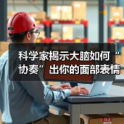科学家揭示大脑如何“协奏”出你的面部表情（图1）