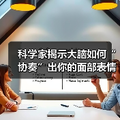 科学家揭示大脑如何“协奏”出你的面部表情（图1）