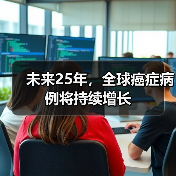 未来25年，全球癌症病例将持续增长（图2）