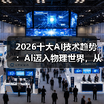 2026十大AI技术趋势 ：AI迈入物理世界，从预测词汇走向预测世界状态（图1）