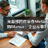商务部回应审查Meta收购Manus：企业从事对外投资等活动须符合中国法律法规（图2）