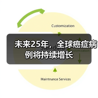 未来25年，全球癌症病例将持续增长（图3）