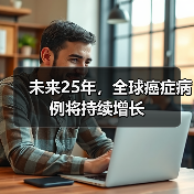 未来25年，全球癌症病例将持续增长（图2）