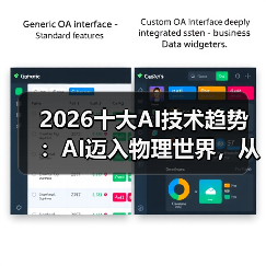 2026十大AI技术趋势 ：AI迈入物理世界，从预测词汇走向预测世界状态（图1）