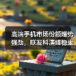 高端手机市场份额增势强劲，联发科演绎稳坐全球芯片第一后的新故事（图1）