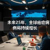 未来25年，全球癌症病例将持续增长（图1）