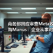 商务部回应审查Meta收购Manus：企业从事对外投资等活动须符合中国法律法规（图1）