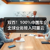 双百!100%中国车企全球业务接入阿里云(图2) 双百!100%中国车企全球业务接入阿里云(图2)