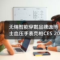 无锡智能穿戴品牌逸博士血压手表亮相CES 2026（图1）