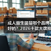 成人益生菌是哪个品牌好的？2026十款大牌推荐，调理肠胃增强免疫力缓解便秘（图3）