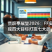 贾跃亭展望2026:FF实现四大目标打赢七大战役,决胜机器人赛道!(图1) 贾跃亭展望2026:FF实现四大目标打赢七大战役,决胜机器人赛道!(图1)