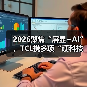 2026聚焦“屏显+AI”，TCL携多项“硬科技”亮相CES 2026（图2）