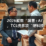 2026聚焦“屏显+AI”，TCL携多项“硬科技”亮相CES 2026（图4）