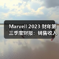 Marvell 2023 财年第三季度财报：销售收入15.4 亿美元，创历史新高（图1）