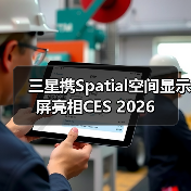 三星携Spatial空间显示屏亮相CES 2026(图1) 三星携Spatial空间显示屏亮相CES 2026(图1)