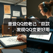 重登QQ挖老己“巨款”，发现QQ变更好用了！（图1）