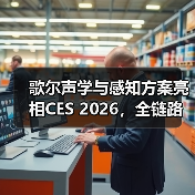 歌尔声学与感知方案亮相CES 2026,全链路创新开启沉浸式交互新生态(图2) 歌尔声学与感知方案亮相CES 2026,全链路创新开启沉浸式交互新生态(图2)