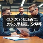 CES 2026现场直击:京东携手越疆、众擎等品牌新品首次亮相 多款新品京东独家首发(图2) CES 2026现场直击:京东携手越疆、众擎等品牌新品首次亮相 多款新品京东独家首发(图2)