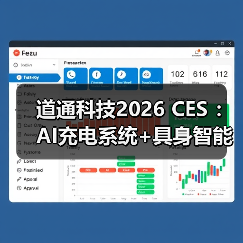 道通科技2026 CES ：AI充电系统+具身智能落地，描绘未来城市运行新范式（图2）
