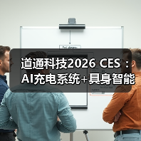 道通科技2026 CES ：AI充电系统+具身智能落地，描绘未来城市运行新范式（图1）