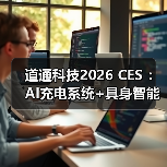 道通科技2026 CES ：AI充电系统+具身智能落地，描绘未来城市运行新范式（图4）