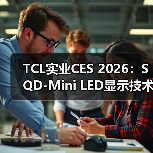 TCL实业CES 2026:SQD-Mini LED显示技术定义“视”界新高度,全场景AI科技“智”领未来(图3) TCL实业CES 2026:SQD-Mini LED显示技术定义“视”界新高度,全场景AI科技“智”领未来(图3)