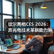 歌尔亮相CES 2026：声光电技术革新助力智能交互体验升级（图3）