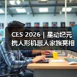 CES 2026|星动纪元携人形机器人家族亮相,展现中国具身力量(图4) CES 2026|星动纪元携人形机器人家族亮相,展现中国具身力量(图4)