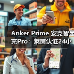 Anker Prime 安克智显充Pro:莱茵认证24小时单口140W持续满血输出,定义高性能充电新标杆(图2) Anker Prime 安克智显充Pro:莱茵认证24小时单口140W持续满血输出,定义高性能充电新标杆(图2)