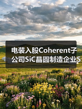 电装入股Coherent子公司SiC晶圆制造企业Silicon Carbide LLC（图2）