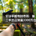 全球平板电脑市场：第三季度出货量3300万台，环比增长8%（图3）