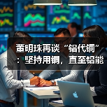 董明珠再谈“铝代铜”:坚持用铜,直至铝能完全替代(图3) 董明珠再谈“铝代铜”:坚持用铜,直至铝能完全替代(图3)