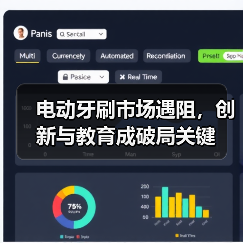 电动牙刷市场遇阻,创新与教育成破局关键(图1) 电动牙刷市场遇阻,创新与教育成破局关键(图1)