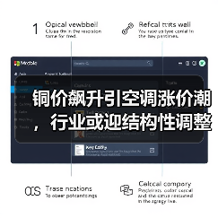 铜价飙升引空调涨价潮，行业或迎结构性调整