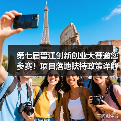 第七届晋江创新创业大赛邀您参赛!项目落地扶持政策详解(图1) 第七届晋江创新创业大赛邀您参赛!项目落地扶持政策详解(图1)