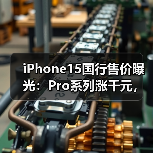 iPhone15国行售价曝光:Pro系列涨千元,配置升级是否值得?(图4) iPhone15国行售价曝光:Pro系列涨千元,配置升级是否值得?(图4)