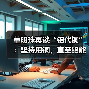 董明珠再谈“铝代铜”:坚持用铜,直至铝能完全替代(图1) 董明珠再谈“铝代铜”:坚持用铜,直至铝能完全替代(图1)