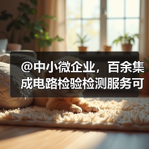 @中小微企业，百余集成电路检验检测服务可线上下单（图2）