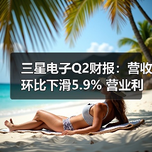 三星电子Q2财报：营收环比下滑5.9% 营业利润回暖0.67