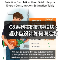 C8系列实时时钟模块：超小型设计如何满足物联网需求
