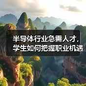 半导体行业急需人才，学生如何把握职业机遇？