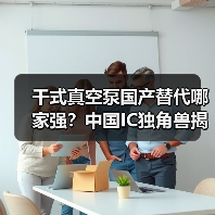 干式真空泵国产替代哪家强？中国IC独角兽揭晓