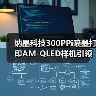 纳晶科技300PPi喷墨打印AM-QLED样机引领显示技术新突破(图2) 纳晶科技300PPi喷墨打印AM-QLED样机引领显示技术新突破(图2)