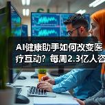 AI健康助手如何改变医疗互动?每周2.3亿人咨询背后的机遇与挑战(图2) AI健康助手如何改变医疗互动?每周2.3亿人咨询背后的机遇与挑战(图2)