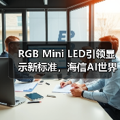 RGB Mini LED引领显示新标准,海信AI世界杯产品矩阵引爆CES(图3) RGB Mini LED引领显示新标准,海信AI世界杯产品矩阵引爆CES(图3)